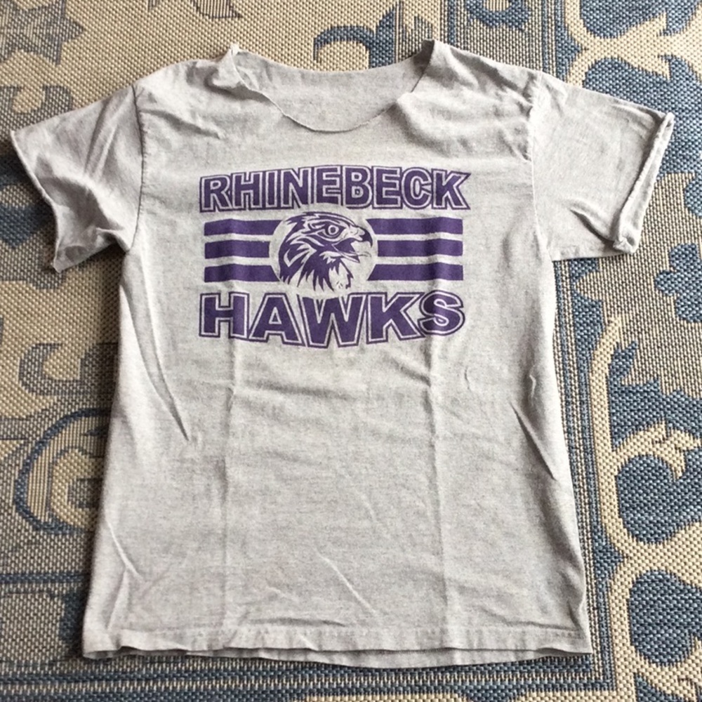 Rhinebeck Hawks Team Support T shirt